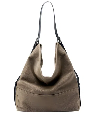 Ariel Tesoro Leather Hobo Bag