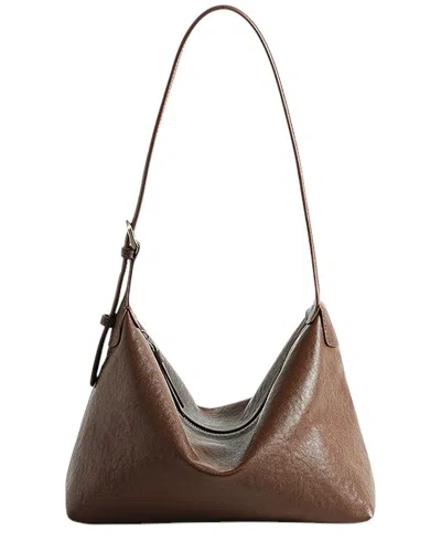 Ariel Tesoro Leather Hobo Bag