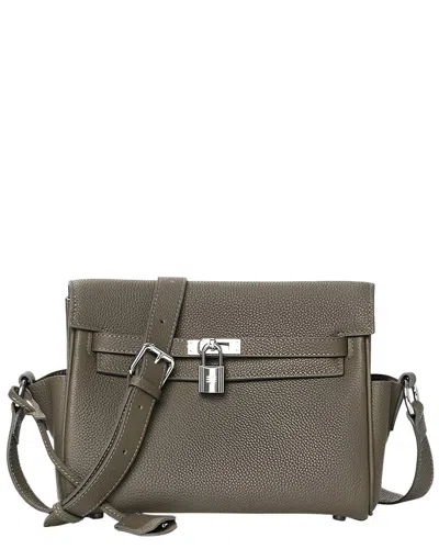 Ariel Tesoro Leather Shoulder Bag