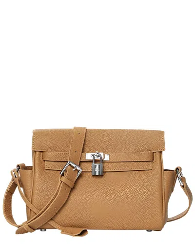 Ariel Tesoro Leather Shoulder Bag