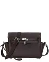 Ariel Tesoro Leather Shoulder Bag