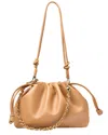 Ariel Tesoro Leather Shoulder Bag