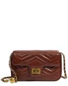 Ariel Tesoro Leather Shoulder Bag