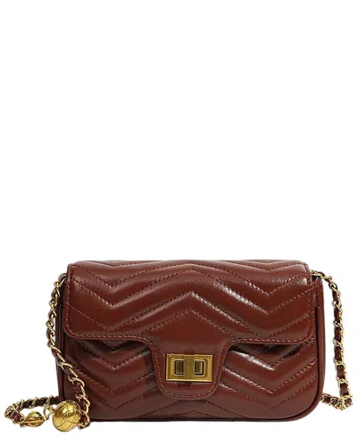 Ariel Tesoro Leather Shoulder Bag