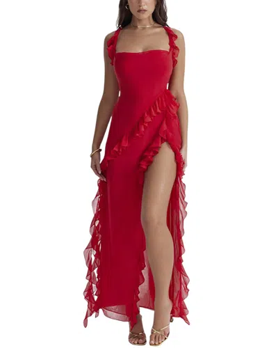 Ariel Tesoro Maxi Dress In Red