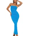 Ariel Tesoro Maxi Dress In Blue