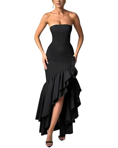 Ariel Tesoro Maxi Dress In Black