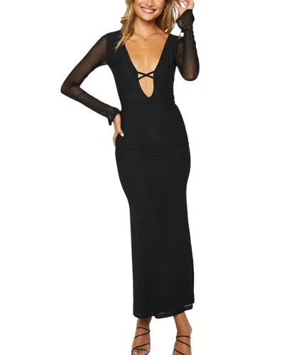 Ariel Tesoro Maxi Dress In Black