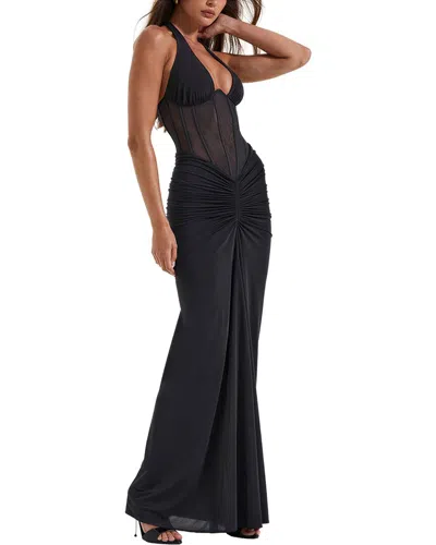 Ariel Tesoro Maxi Dress In Black