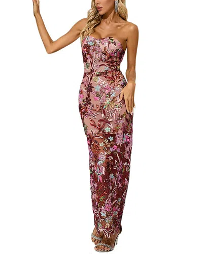 Ariel Tesoro Maxi Dress In Multi
