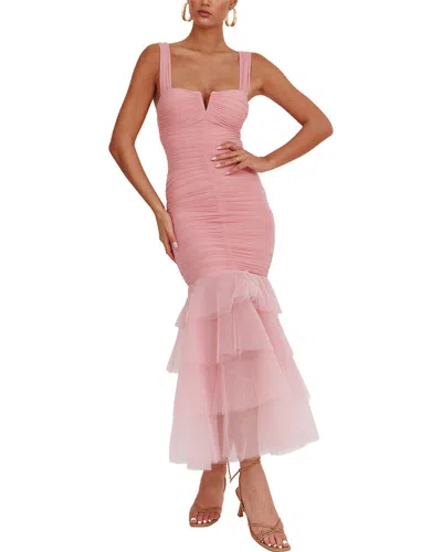 Ariel Tesoro Maxi Dress In Pink