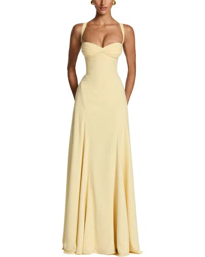 Ariel Tesoro Maxi Dress In Yellow
