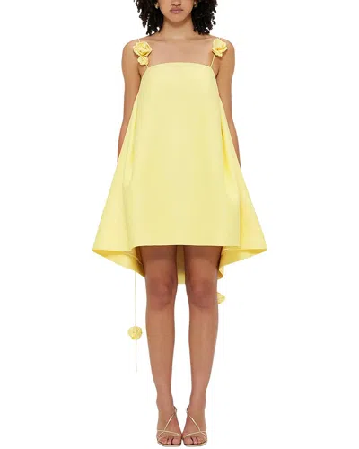 Ariel Tesoro Mini Dress In Yellow