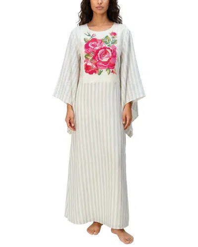 Ariel Tesoro Print Maxi Dress In White