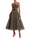Ariel Tesoro Solid Maxi Dress In Multi
