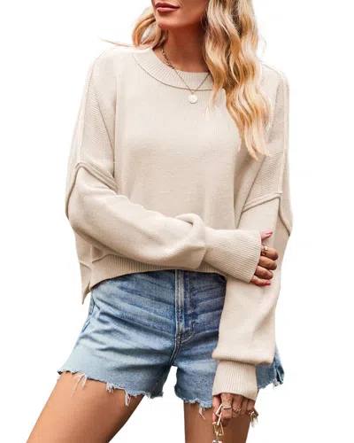Ariel Tesoro Sweater In Neutral