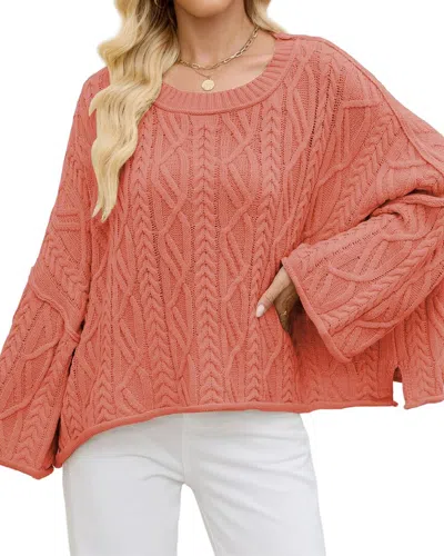 Ariel Tesoro Sweater In Orange