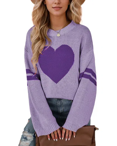 Ariel Tesoro Sweater In Purple