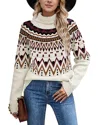 Ariel Tesoro Sweater In White