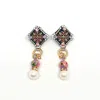 Ariel.c Jewellery Women's Pink / Purple / Gold Kerosang Pink Floral