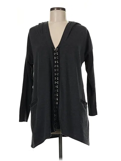 Pre-owned Ariella Cardigan Sweater In Gray