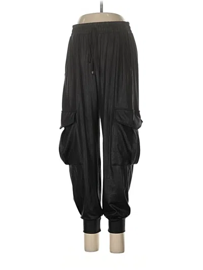 Pre-owned Ariella Cargo Pants In Black