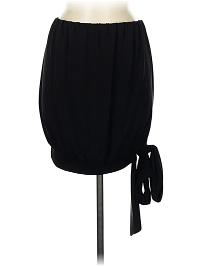 Pre-owned Ariella Casual Skirt In Black