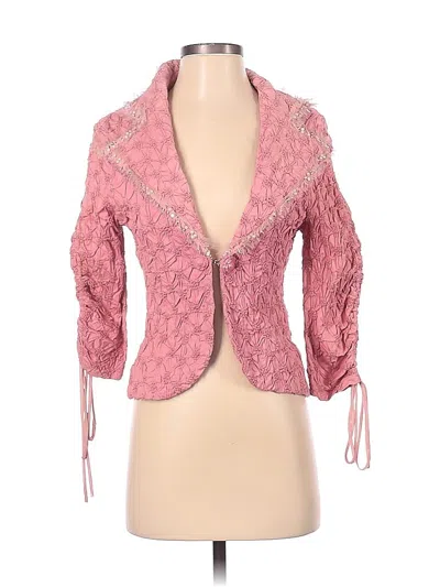 Pre-owned Ariella Jacket In Pink