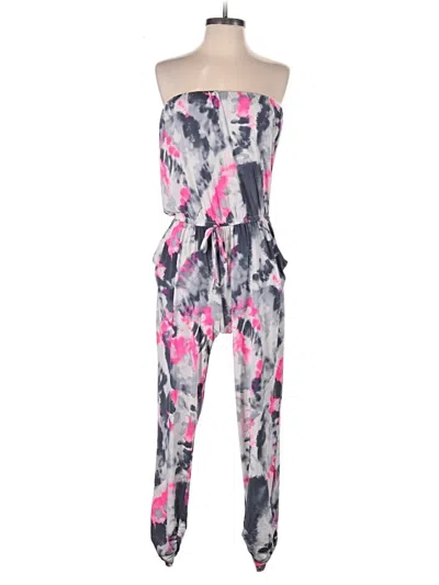 Pre-owned Ariella Jumpsuit In Pink