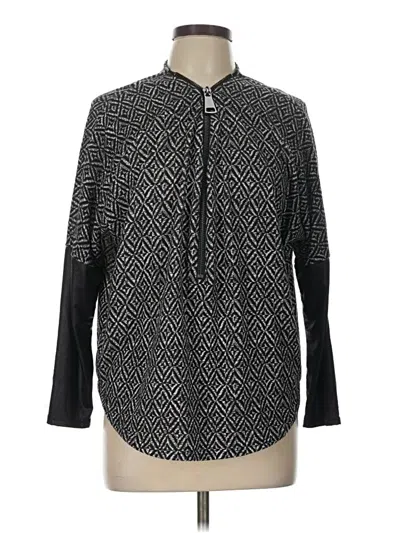 Pre-owned Ariella Long Sleeve T-shirt In Black