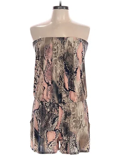 Pre-owned Ariella Romper In Pink