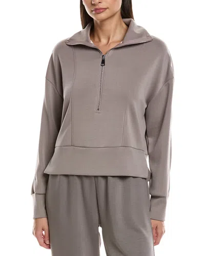 ARIELLA ARIELLA SCUBA 1/2-ZIP SWEATER