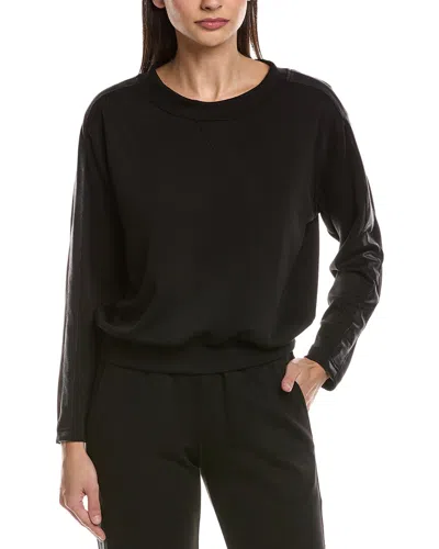 Ariella Scuba Sweatshirt In Black