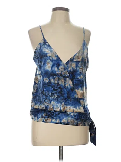 Pre-owned Ariella Sleeveless Blouse In Blue