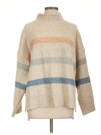 Pre-owned Ariella Turtleneck Sweater In Brown