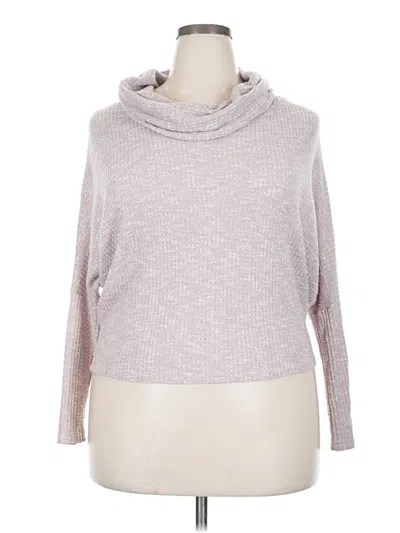 Pre-owned Ariella Turtleneck Sweater In Gray