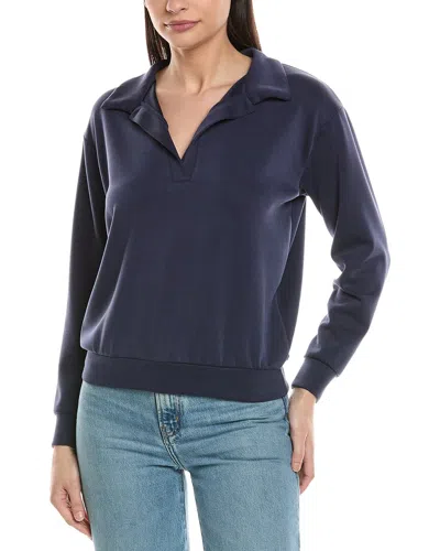 Ariella V-neck Pullover In Navy