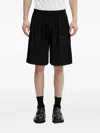 Aries Ancient Column Shorts In Black