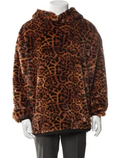 Pre-owned Aries Animal Print Jacket W/ Tags In Multi