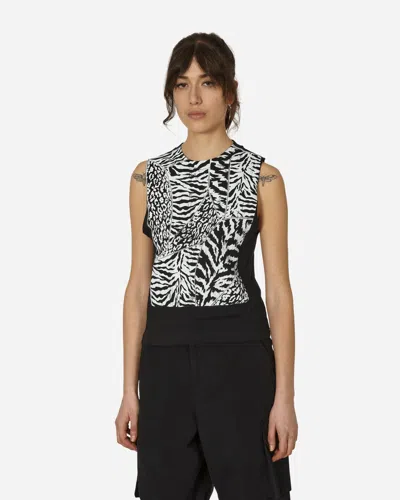 Aries Animal Screen Vest In Black