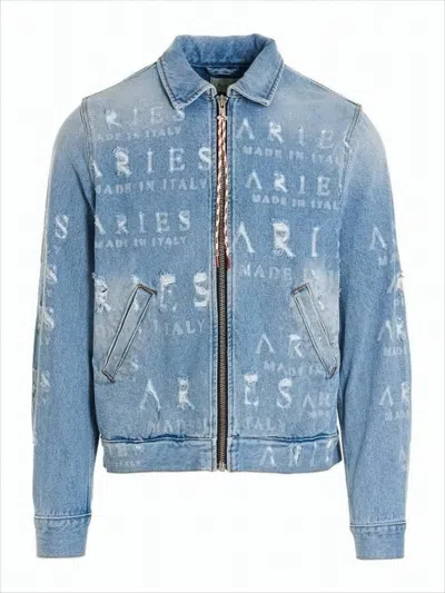 Aries Arise Light Blue Denim Jacket