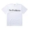 Aries Arise No Problemo Short Sleeve T-shirt In White