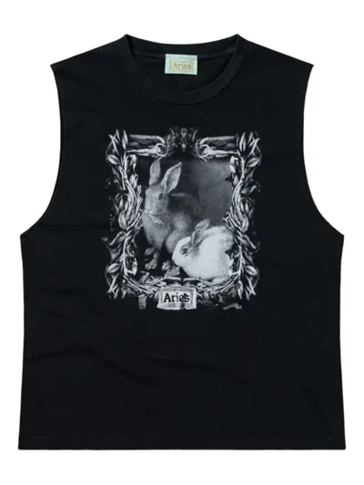 Aries Bunny Muscle Tank Top