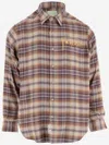 Aries Cotton Shirt With Check Pattern