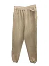 Aries Cotton Track Pants In Neutrals