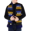 Aries Credit Card Knitted Scarf In Black
