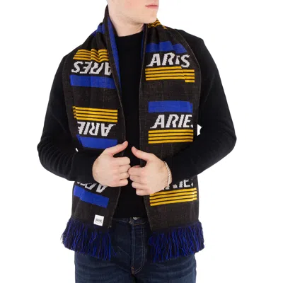 Aries Credit Card Knitted Scarf In Black