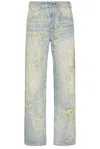 Aries Destroyed Lace Batten Jeans
