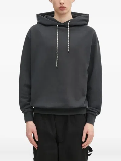 ARIES DRAWSTRING-DETAIL HOODIE