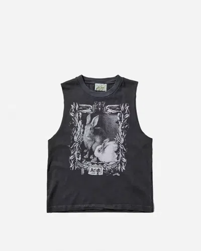 Aries Faded Bunny Muscle Vest